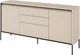 Комод Lenart Тренд 1660х830х400 мм Бежевый/Черный (40997) (40997-TR-01) - изображение 1