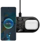 Беспроводное зарядное устройство BASEUS Digital LED Display 2in1 Wireless Charger 20W (WXSX010101) black - изображение 2
