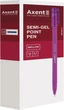 Ручка Axent Mellow масляная синяя 0.7 мм корпус ассорти (AB1064-02-A) - изображение 3