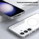 Чехол Ipaky Comely Series с Magsafe для Samsung S24 Plus Прозрачный - изображение 5
