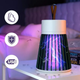 Лампа ловушка для насекомых аккумуляторная Electric Shock Светодиодная уничтожитель комаров USB - изображение 1