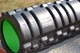 Масажний ролик (ролер) Power System (4050) Fitness Foam Roller Black/Green (33x15см.) Чорний з зеленим - зображення 2