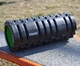 Масажний ролик (ролер) Power System (4050) Fitness Foam Roller Black/Green (33x15см.) Чорний з зеленим - зображення 4
