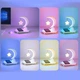 Нічний лампа з бездротовою зарядкою смартфона і Bluetooth колонкою 3в1 G-Smart MoonStar-35SLIWBT - зображення 10