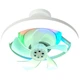 Люстра світлодіодна з вентилятором в патрон E27 RGB 30W 3 режими роботи, таймер + пульт ДУ - зображення 2