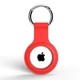 Защитный силиконовый чехол брелок для Apple Airtag на ключи / рюкзак / ошейник, красный (80209547) - изображение 1