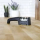 Точилка механічна Work Sharp Kitchen Pull Through SharpenerBlack - зображення 7