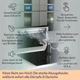 Витяжка KLARSTEIN Royal Flush Eco 60 см 576 м³ (10032863) - зображення 2