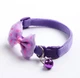Ошейник с колокольчиком "для кошек и собак" Purple 19-32 см - изображение 2