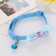 Ошейник с колокольчиком "для кошек и собак" Light Blue 19-32 см - изображение 3