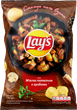 Упаковка чипсов картофельных Lay's со вкусом мясной сковородки с грибами 120 г х 21 шт (2.52 кг) (4823063127462) - изображение 2