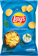 Упаковка чипсов картофельных Lay's со вкусом сметаны и зелени 60 г х 28 шт (1.68 кг) (4823063125239) - изображение 2