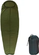 Вкладка для спальника ROCK FRONT Comfort Fleece З блискавкою M Оливковий (rf9329) - зображення 1