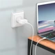 Сетевое зарядное устройство Hoco C96A Single Port Charger Set (Type-C) White - изображение 4