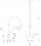 Смеситель-кран кухонный Globus Lux GLLR-0800-11-01 - изображение 6