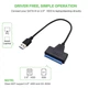 Перехідник SATA - USB 2.0 для жорсткого диску HDD SSD 2.5'' - зображення 2