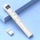 Беспроводной презентер / лазерная USB ручка / лазерная указка для презентаций 2.4G с дисплеем белый (78590425) - изображение 1
