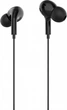 Наушники Denmen с микрофоном HF DR06 3.5 мм 1.2 м 2 шт Black (DE-DR06-2BK) - изображение 1
