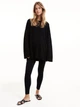 Леггинсы для беременных женские H&M 1001372 XL Черные (KAY2000001638866) - изображение 1