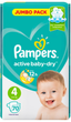 Підгузки Pampers Active Baby-Dry Розмір 4 (Maxi) 9-14 кг 70 шт (4015400244769) - зображення 1