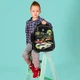 Рюкзак школьный каркасный ортопедический для первоклассника Kite Education Hot Wheels, для мальчиков, черный (HW24-555S) - изображение 6