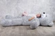 Огромный мягкий мишка Yarokuz Уильям 250 см Серый (YK0110) - изображение 6