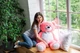 Мишка плюшевый Yarokuz Джон 110 см Розовый (YK0104) - изображение 3