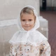 Платок-палантин детский Мамине Сонечко Минималистичный белый (311) - изображение 1