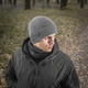 Шапка M-Tac тонкая вязка 100% акрил Grey L/XL - изображение 9