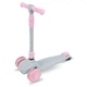 Детский самокат для ребенка 90-135см до 50кг Kidwell Jax gray/pink серый Польша - изображение 1