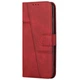 Чохол-книжка з застібкою UniCase Jet Cover для Xiaomi Redmi Note 13 Pro 4G / Poco M6 Pro - Red - зображення 4