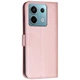 Чохол-книжка UniCase Jet Cover для Xiaomi Redmi Note 13 Pro 4G / Poco M6 Pro - Rose Gold - зображення 5