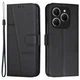 Чехол-книжка с застежкой UniCase Jet Cover для TECNO Spark 20 Pro - Black - изображение 1