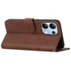 Чехол-книжка с застежкой UniCase Jet Cover для Xiaomi Redmi Note 13 - Brown - изображение 3