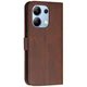 Чехол-книжка с застежкой UniCase Jet Cover для Xiaomi Redmi Note 13 - Brown - изображение 5