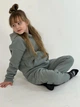 Дитячий флісовий костюм ThermoX Secret Fog Kids 122 см Сірий - зображення 2