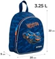 Рюкзак дитячий Kite Hot Wheels 22x20x9 см Синій (HW24-538XXS) - зображення 2