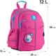Рюкзак шкільний Kite Kitten & Clew 36x25x12 см Рожевий (K24-771S-2) - зображення 2