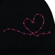 Рюкзак підлітковий Kite Education teens 42x29x18 см Чорний/Рожевий (K24-2575M LED) - зображення 12