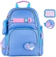 Рюкзак шкільний Kite 100% Cute 38x28x15 см Фіолетовий (K24-702M-2) - зображення 15