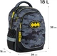 Рюкзак шкільний Kite DC Comics 38x28x16 см Сірий (DC24-700M) - зображення 2