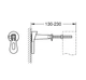 Інсталяція CET 5в1 Grohe Euro Solido з кнопкою Arena Cosmopolitan + унітаз з сидінням і прокладкою (GROHE 39536000) - изображение 7