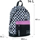 Рюкзак підлітковий Kite Education teens 40x29.5x15 см Принт/Чорний (K24-910M-4) - зображення 2