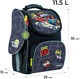 Рюкзак шкільний каркасний Kite Hot Wheels 35х25х13 см Чорний (HW24-501S) - зображення 2