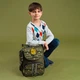 Рюкзак шкільний каркасний Kite Transformers 35х25х13 см Хакі (TF24-501S) - зображення 18
