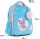 Шкільний набір Kite Studio Pets 35x26x13.5 см Блакитний (SET_SP24-555S-1) - зображення 2