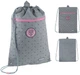 Шкільний набір Kite College Line girl 35x26x13.5 см Сірий (SET_K24-555S-2) - зображення 15