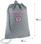 Шкільний набір Kite College Line girl 35x26x13.5 см Сірий (SET_K24-555S-2) - зображення 16