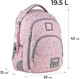 Рюкзак підлітковий Kite Education teens 42x32x13 см Персиковий (K24-905M-3) - зображення 2