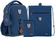 Шкільний набір Kite College Line boy 35x26x13.5 см Темно-синій (SET_K24-555S-4) - зображення 1